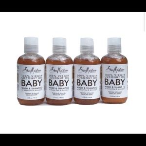 Shea Moisture 100% Virgin Coconut Baby oil wash shampoo